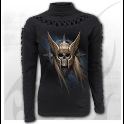 Angel Warrior - Waterfall Slits Longsleeve Top
