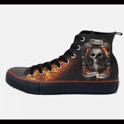 Ace Reaper Sneakers from Spiral Direct Men`s High Top Laceup 