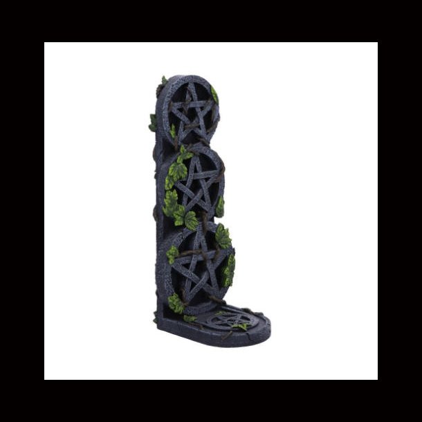 Aged Pentagram Incense Burner 20.5cm