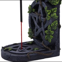 Aged Pentagram Incense Burner 20.5cm