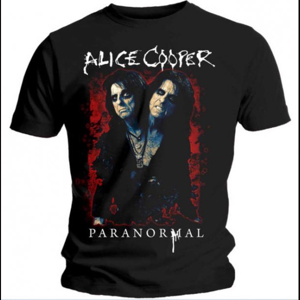 Alice Cooper Unisex T-Shirt ParanormalL Splatter