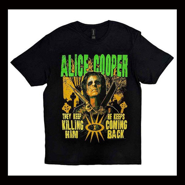 Alice Cooper Unisex T-Shirt: Graveyard