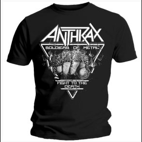Anthrax Unisexx T Shirt  Soldier Of Metal FTD