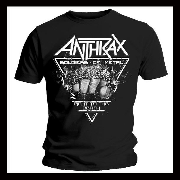 Anthrax Unisexx T Shirt  Soldier Of Metal FTD