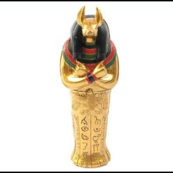 Anubis Sarcophagus with Mummy