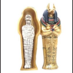 Anubis Sarcophagus with Mummy