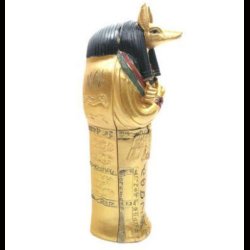 Anubis Sarcophagus with Mummy