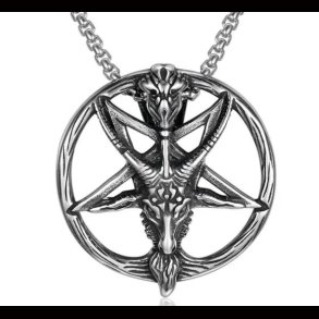 Baphomet Inverted Pentagram Pendant