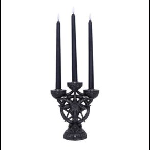 Baphomet's Radiance Candelabra 46cm