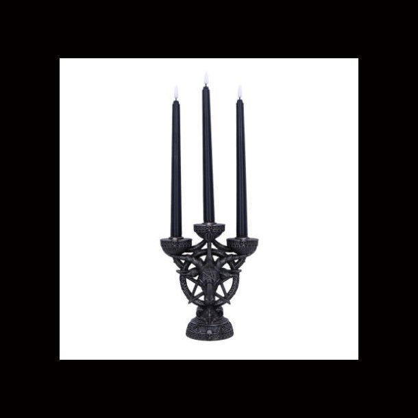Baphomet's Radiance Candelabra 46cm