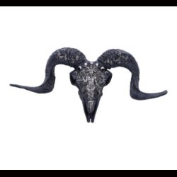 Baphomet's Veneration Skull Wall Plaque 53cm