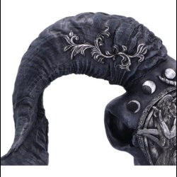 Baphomet's Veneration Skull Wall Plaque 53cm