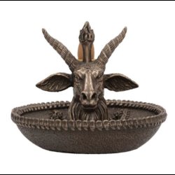Baphomet's Wealth Backflow Incense Burner 13cm