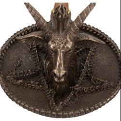 Baphomet's Wealth Backflow Incense Burner 13cm