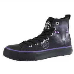 Biack Cat - Sneakers - Ladies High Top Laceup