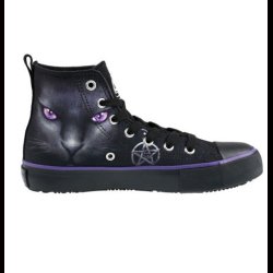 Biack Cat - Sneakers - Ladies High Top Laceup