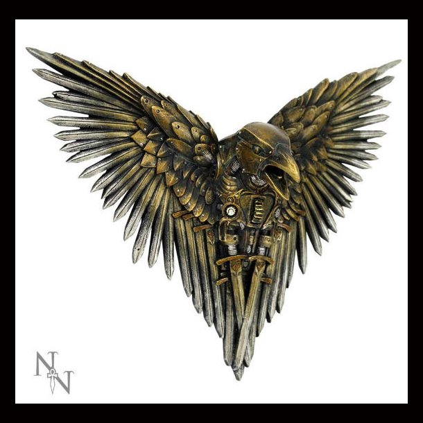 Blade Raven Wall Plaque