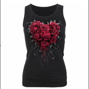 Bleeding Heart-Razor Back Top 