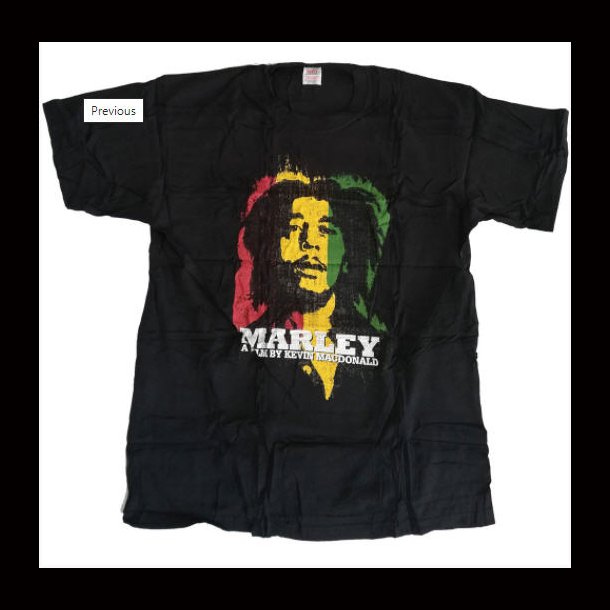 Bob Marley Unisex T Shirt A Film By Kevin MacDonald