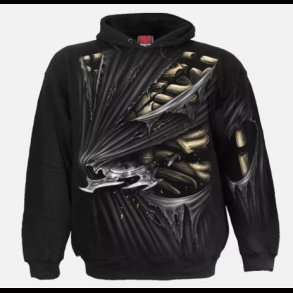 Bone Slasher-Allover Hoody by Spiral Direct