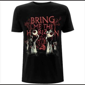 Bring Me The Horizon featuring the 'Graveyard Eyes' design