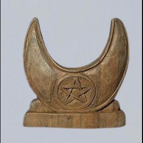 Candle Holder Half Moon