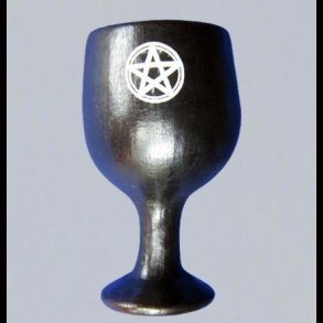 Ceramic Chalice small, with Pentagram
