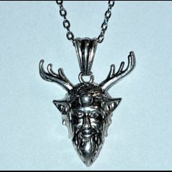 Cernunnos, Pendant silver plated