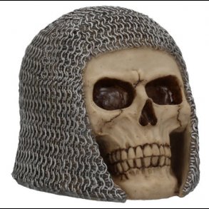 Chainmail Skull 19cm