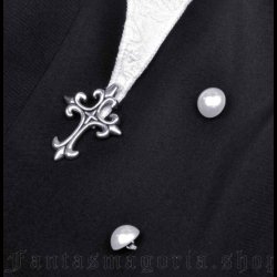 Clandestina - Womens Romantic Gothic, witchy black dress by Devil Fashion