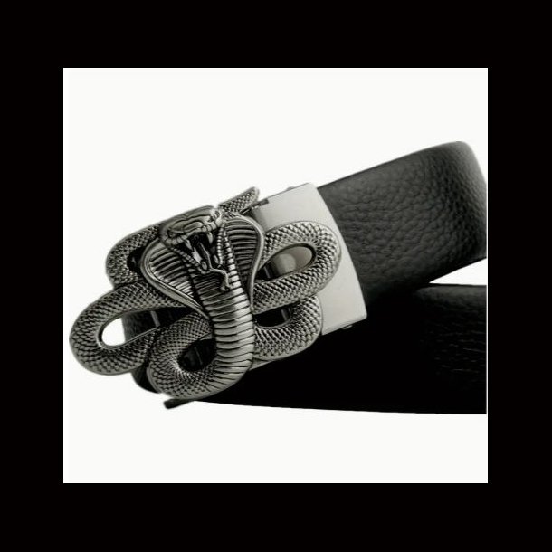 Cobra Metallic Buckle Belt