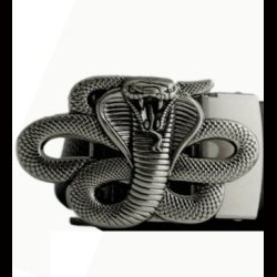 Cobra Metallic Buckle Belt