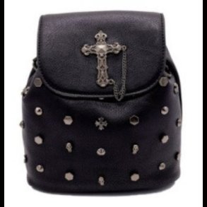 Cross with Chain  over Body Bag