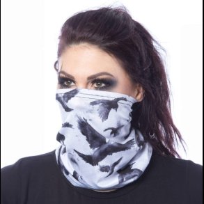 Crow Snood White
