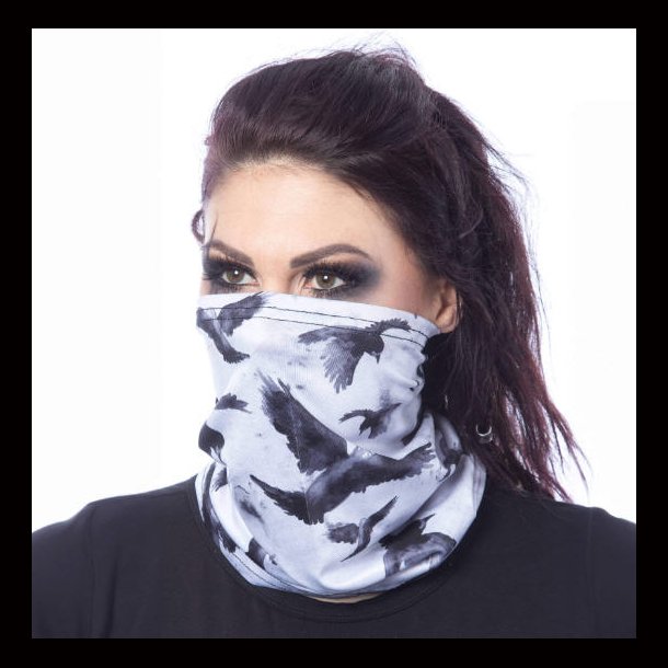 Crow Snood White