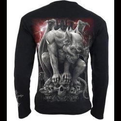 Custodian Zip Side Ribbed Long sleeve T Shirt