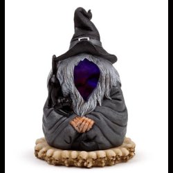 Dark Wizard &amp; Black Cat LED Incense Cone Burner