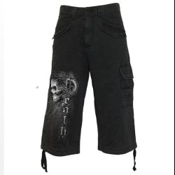 Death Forever - Vintage Cargo Shorts 3/4 Long
