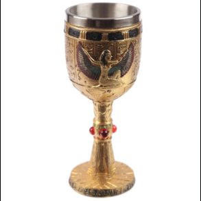 Decorative Egyptian Isis Goblet