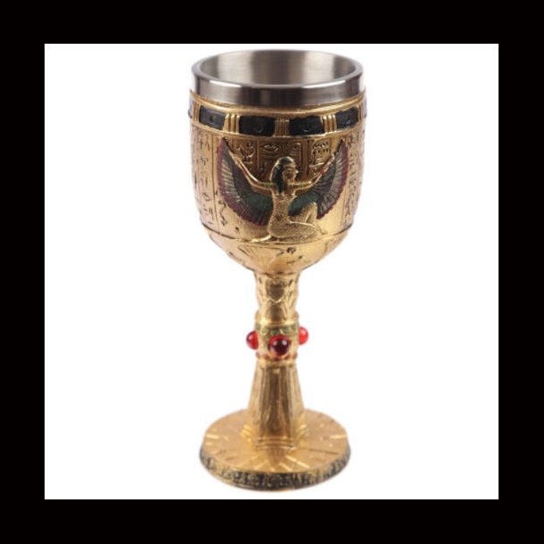 Decorative Egyptian Isis Goblet