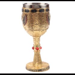 Decorative Egyptian Isis Goblet