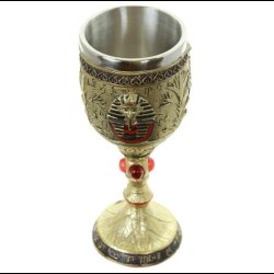 Decorative Gold Egyptian Goblet