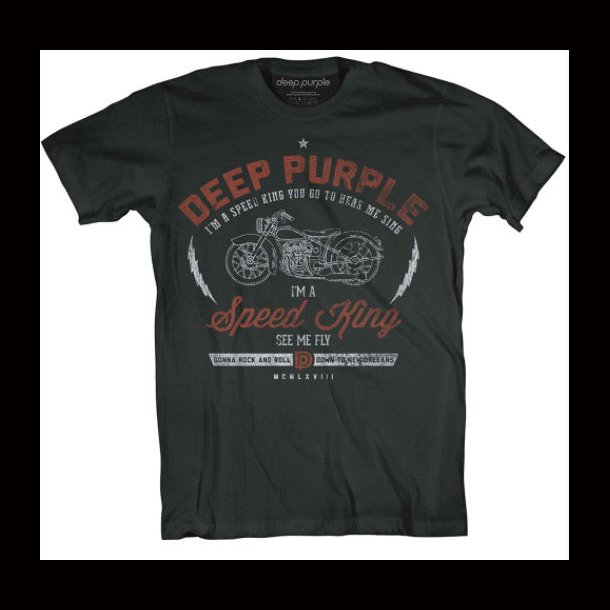 Deep Purple UnIsex T Shirt Speed King