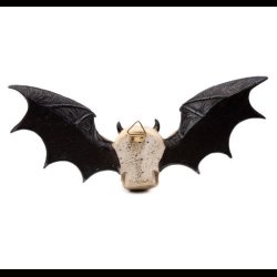 Devil Bat Skull Wall Plaque