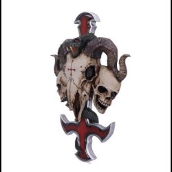Devils Cross Wall Plaque 