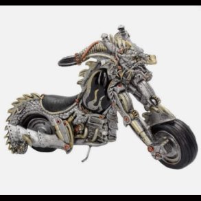 Dracus Birota Dragon Motorcycle Figurine 29cm,