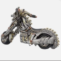 Dracus Birota Dragon Motorcycle Figurine 29cm,