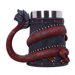 Dragon Coil - Tankard - Red 