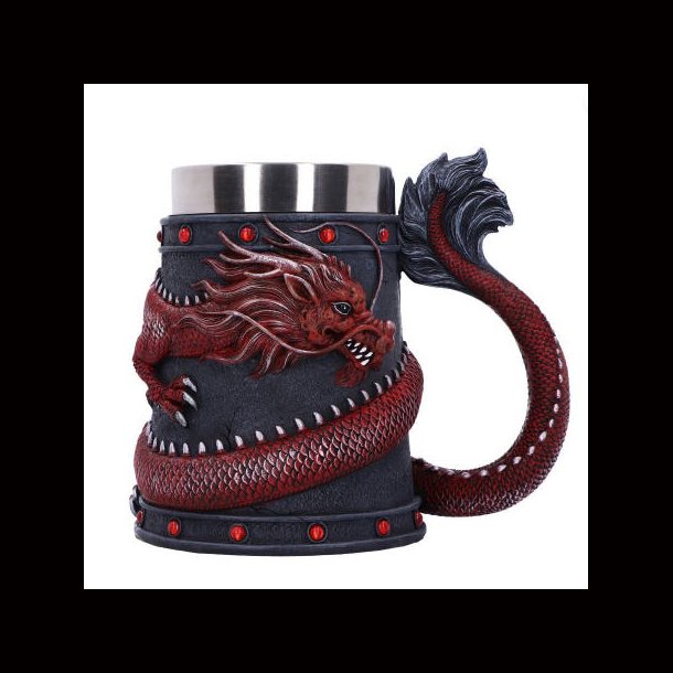 Dragon Coil - Tankard - Red 