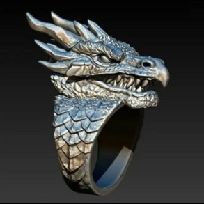 Dragon Head Ring